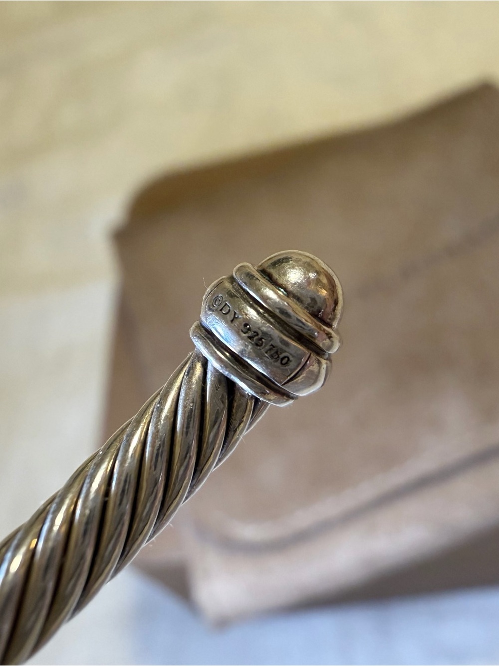 David Yurman Classic Cable Bracelet 4mm - Picture 5 of 6